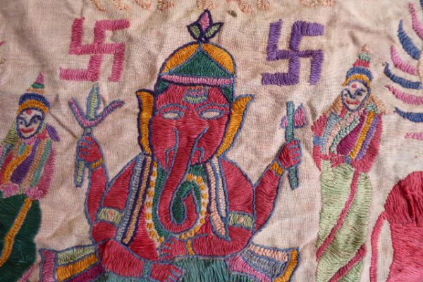 Ganesha Banjara Stickerei - Asiatica Foth