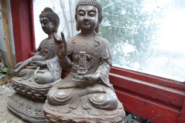 Buddha Eisen Mongolei -Asiatica Foth