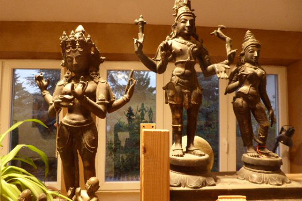 Sarasvati und Shiva Parvati - Asiatica Foth in Freiburg