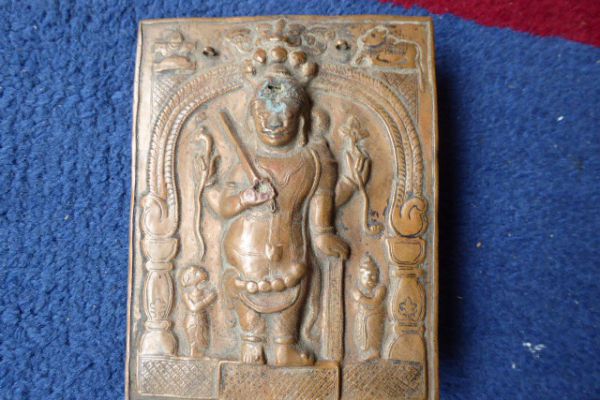 Virabhadra - Ritualschild eine Jangam