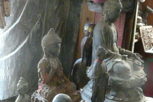 Buddha - Eisenguß aus der Mongolei