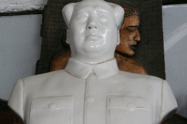 Mao Tse Tung - chinesische Porzellanfigur