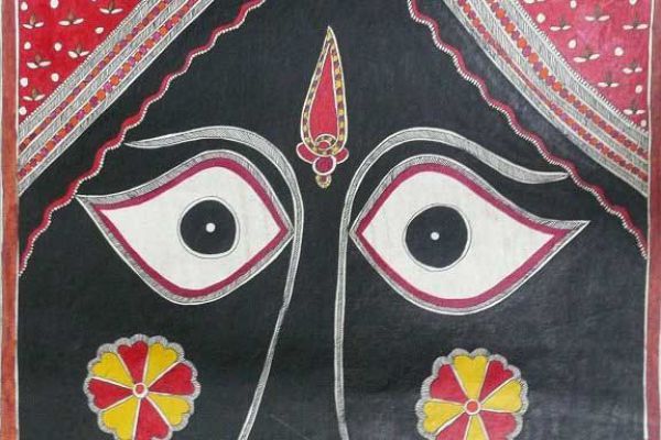 Kali Madhubani Malerei - Asiatica Foth