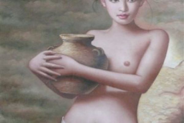 Ölbild aus China - Asiatica Foth