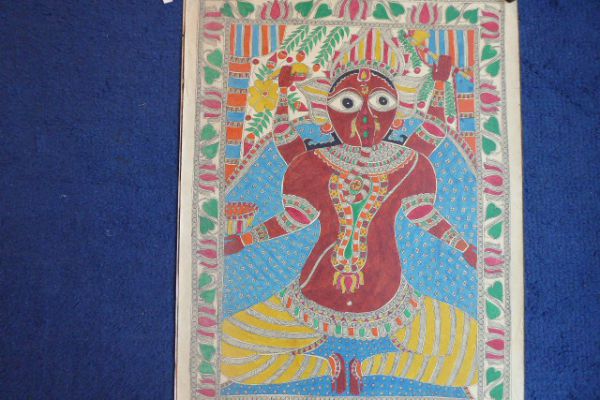 Ganesha Madhubani Malerei - Asiatica Foth